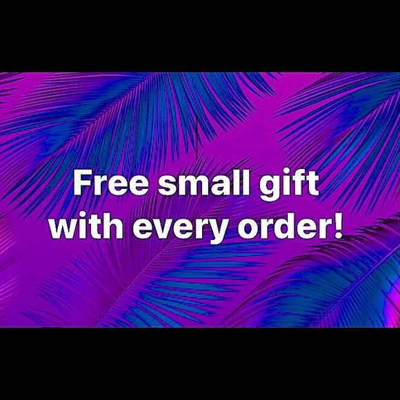 💜 Free small gift with every order 💜 - Picture 1 of 1